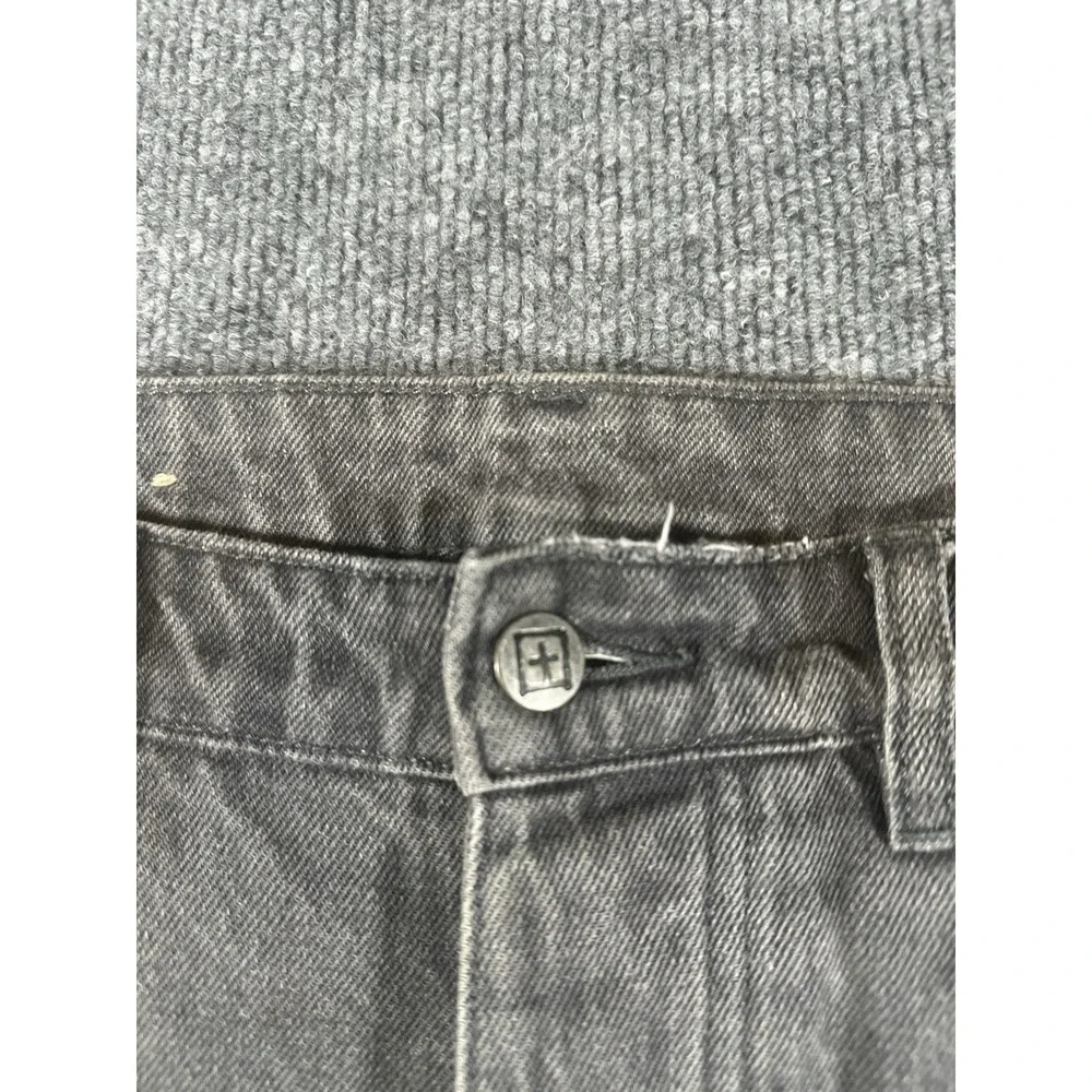 Ksubi Men's 33x31 Grey Jeans Distressed Chitch Fire Starter Designer EUC